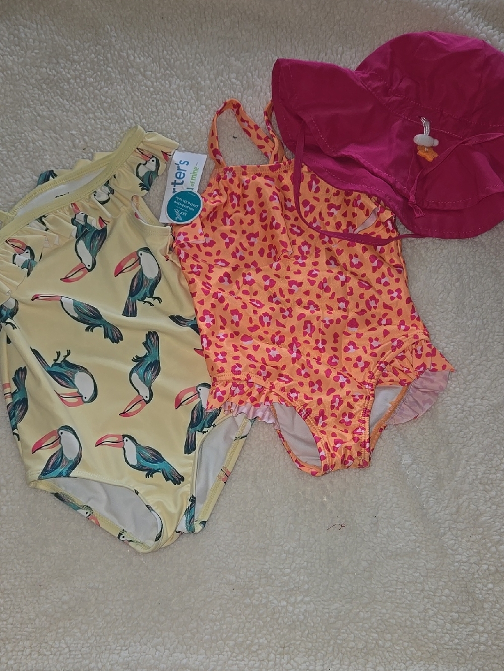 Girls 2t Swim Lot 2 Bathing Suits